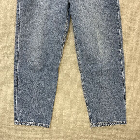 Vintage Levis 550 Jeans Men's 38x30 Relaxed Fit Straight Leg Blue Denim - Picture 9 of 16